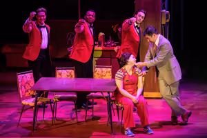 Adam Fane, Kelvin Roston, Jr., Ace Young, Emma Lord, Jason Richards Photo