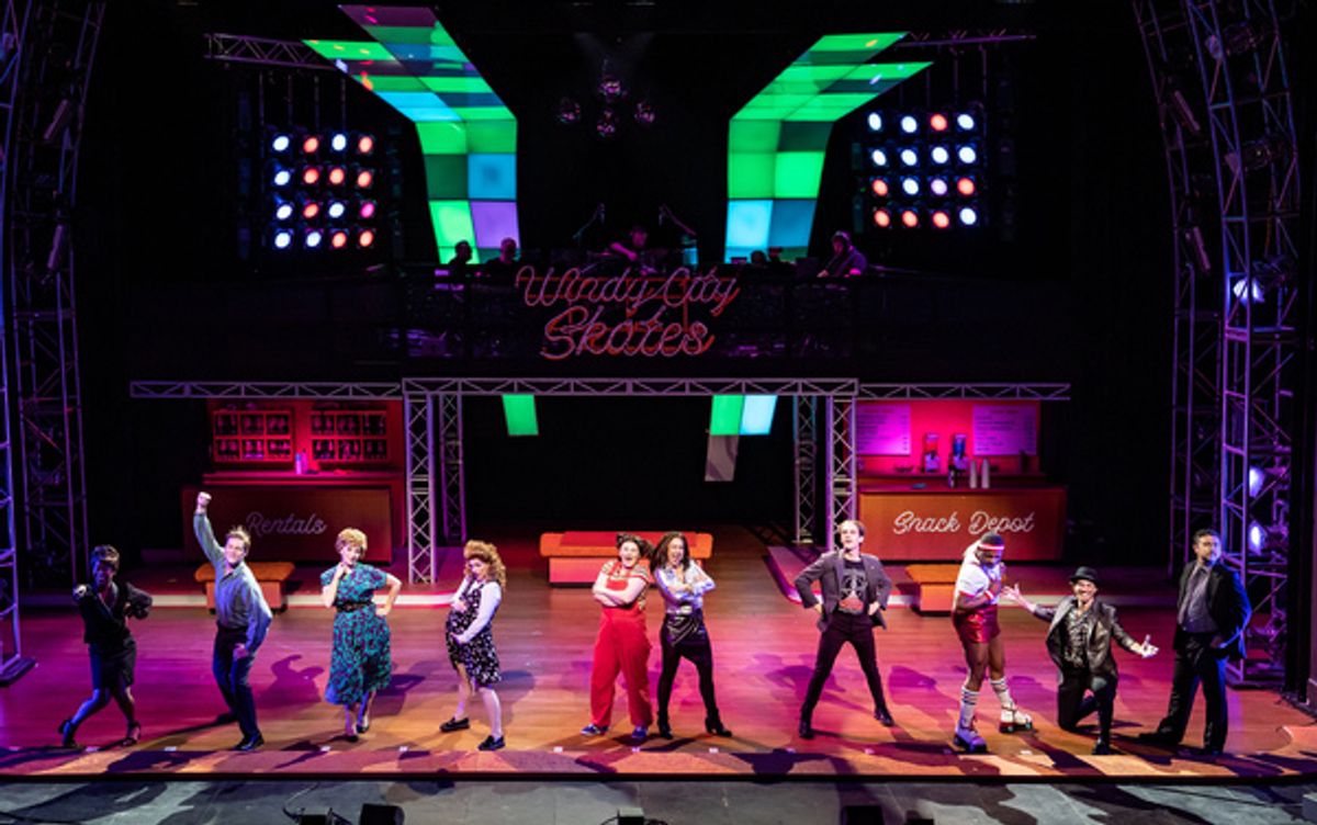 Cast at Photos/Video: First Look at SKATES at The Studebaker Theater