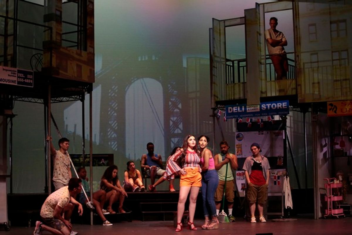 Bianca Aranda, Jaida Skye Rivera and cast at Photos: First Look at IN THE HEIGHTS Directed by OBC Member Stephanie Klemons at The Madison Theatre