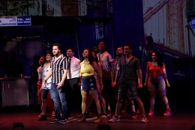 Jeremy Fuentes, Claire Fossey and cast Photo