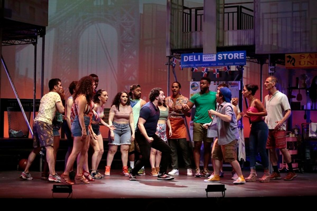 Jeremy Fuentes, Diego Enrico and cast at Photos: First Look at IN THE HEIGHTS Directed by OBC Member Stephanie Klemons at The Madison Theatre