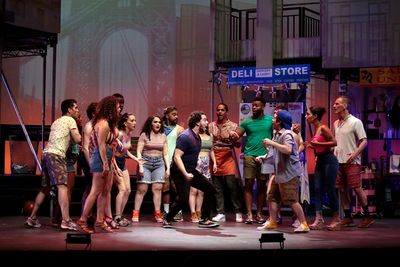 Jeremy Fuentes, Diego Enrico and cast  Photo