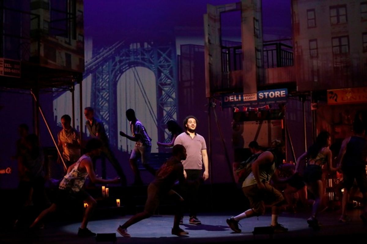 Jeremy Fuentes and cast at Photos: First Look at IN THE HEIGHTS Directed by OBC Member Stephanie Klemons at The Madison Theatre