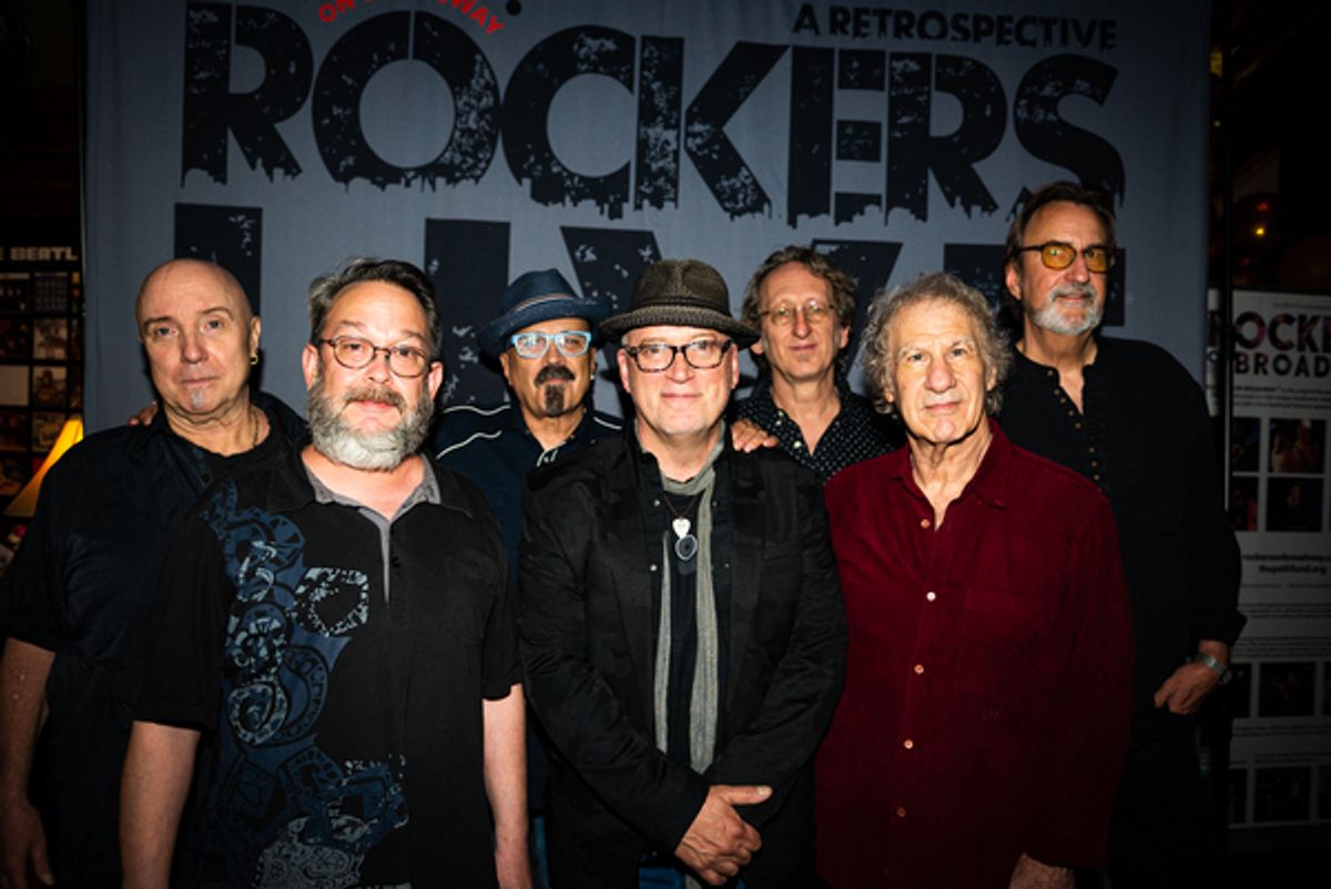 The 'Rockers on Broadway' band at Photos: ROCKERS ON BROADWAY Celebrates Album Release with Constantine Maroulis, Gerard Canonico, and More