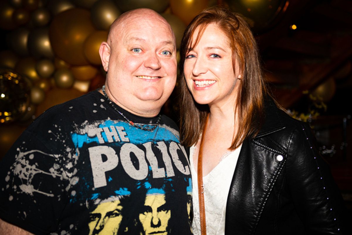 Thommie and Becca Retter at Photos: ROCKERS ON BROADWAY Celebrates Album Release with Constantine Maroulis, Gerard Canonico, and More