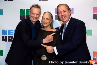 Bill Irwin, Martha Roth, Mark Cornell Photo