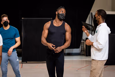 Tyler Hardwick, Sheldon D. Brown and Samuel B. Jackson Photo