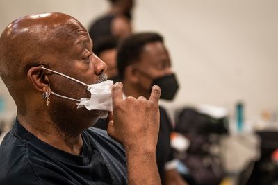 Director Kent Gash and choreographer Byron Easley Photo