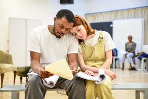 Ethan Hazzard, Rosie Day @ BroadwayWorld Ethan Hazzard, Rosie Day Photo