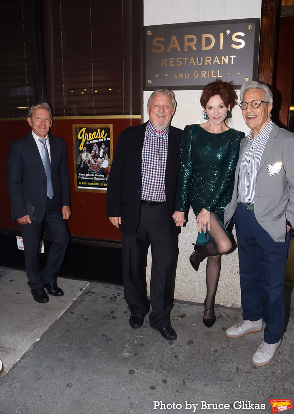 Tom Moore, Jim Jacobs, Marilu Henner and Ken Waissman  Photo