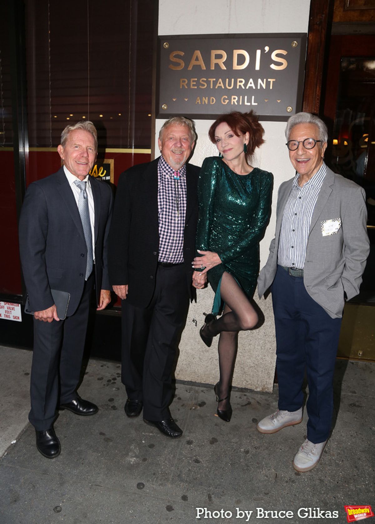 Tom Moore, Jim Jacobs, Marilu Henner and Ken Waissman  at 