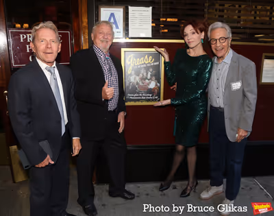 Tom Moore, Jim Jacobs, Marilu Henner and Ken Waissman  Photo