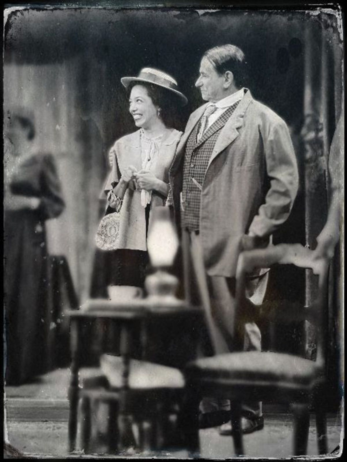 Claire Saunders and Anthony Cochrane  at 