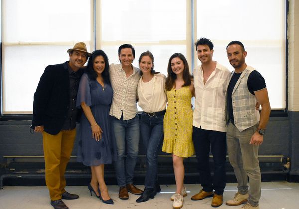 Serafin Falcon, Iliana Guibert, Christian Barillas, Christine Spang, Maria Isabel Bil Photo