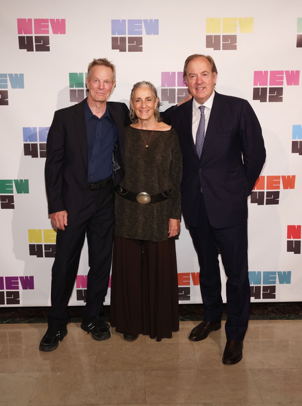 Bill Irwin, Martha Roth, Mark Cornell at 