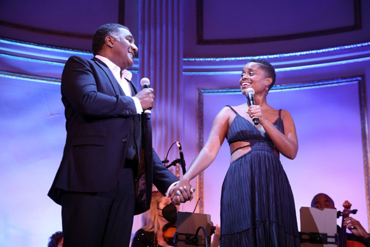 Norm Lewis and Denee Benton at 