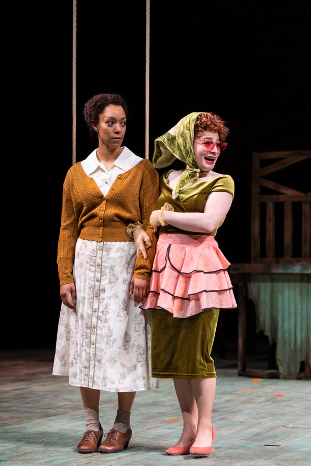 Nemuna Ceesay and Kelly Letourneau at 