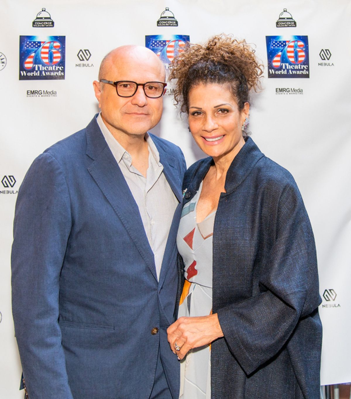 nrico Colantoni with his wife, Rosanna
