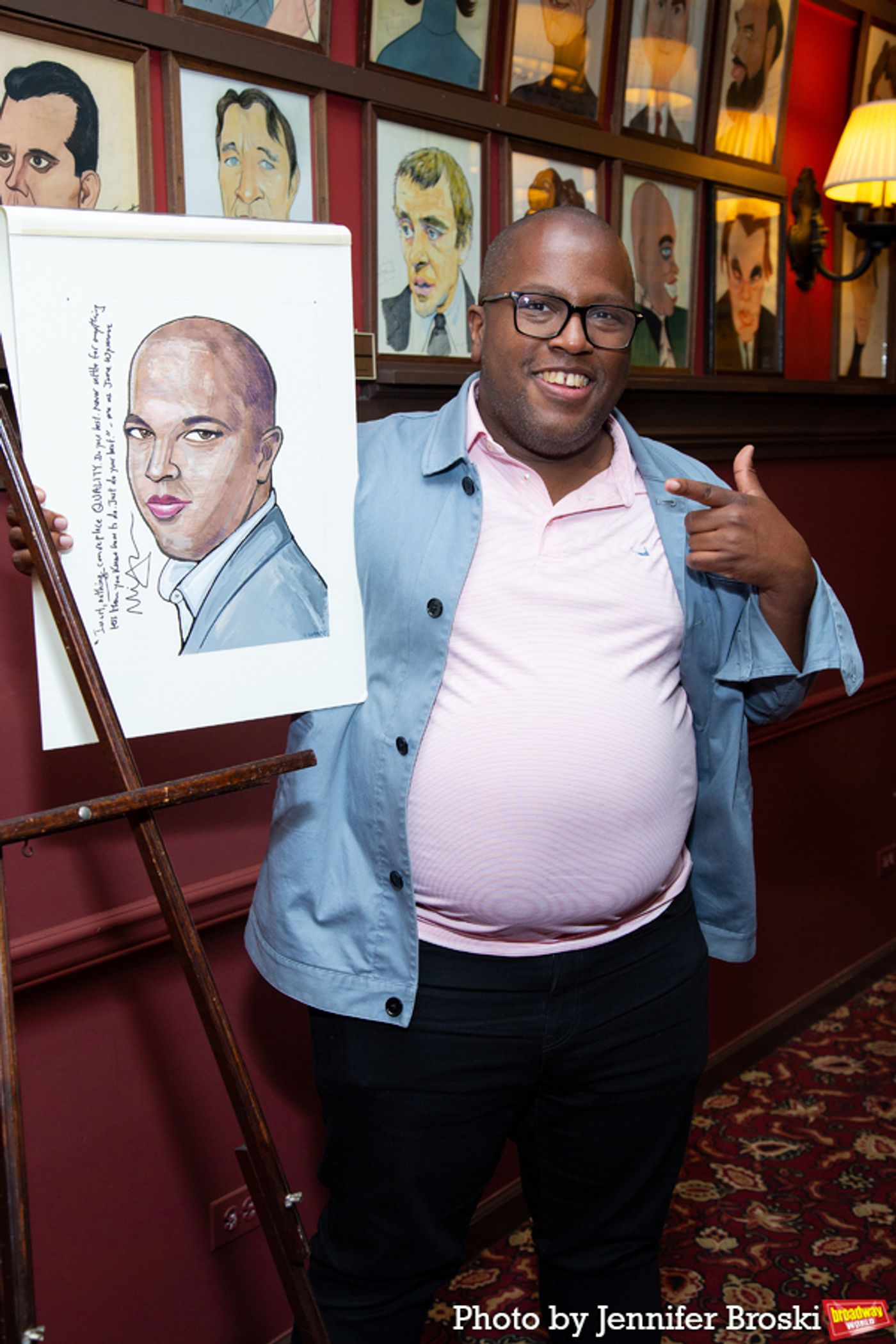 Photos: A STRANGE LOOP Author Michael R. Jackson Celebrates Sardi's Portrait  Image