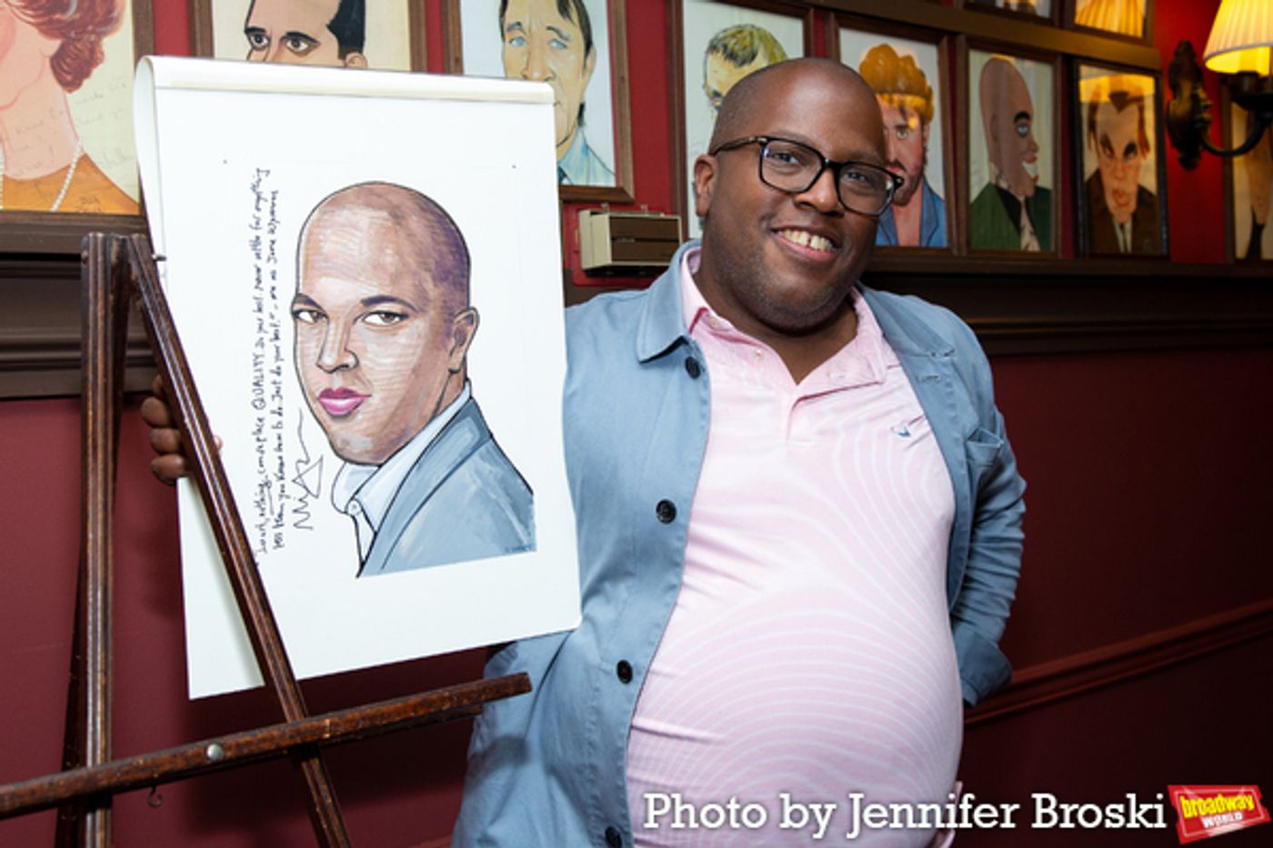 Photos: A STRANGE LOOP Author Michael R. Jackson Celebrates Sardi's Portrait  Image