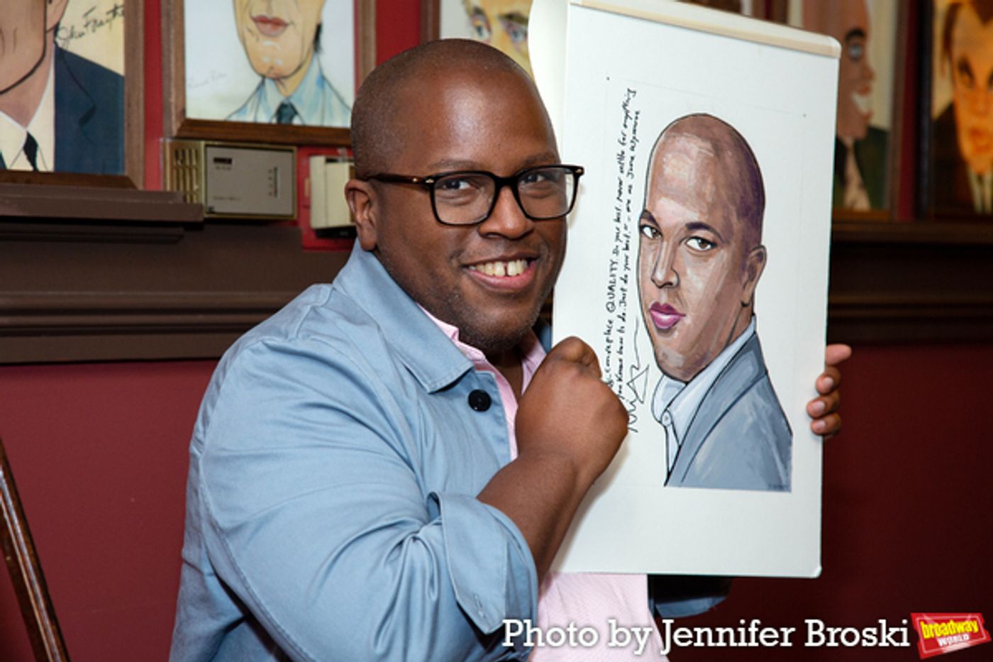 Photos: A STRANGE LOOP Author Michael R. Jackson Celebrates Sardi's Portrait  Image