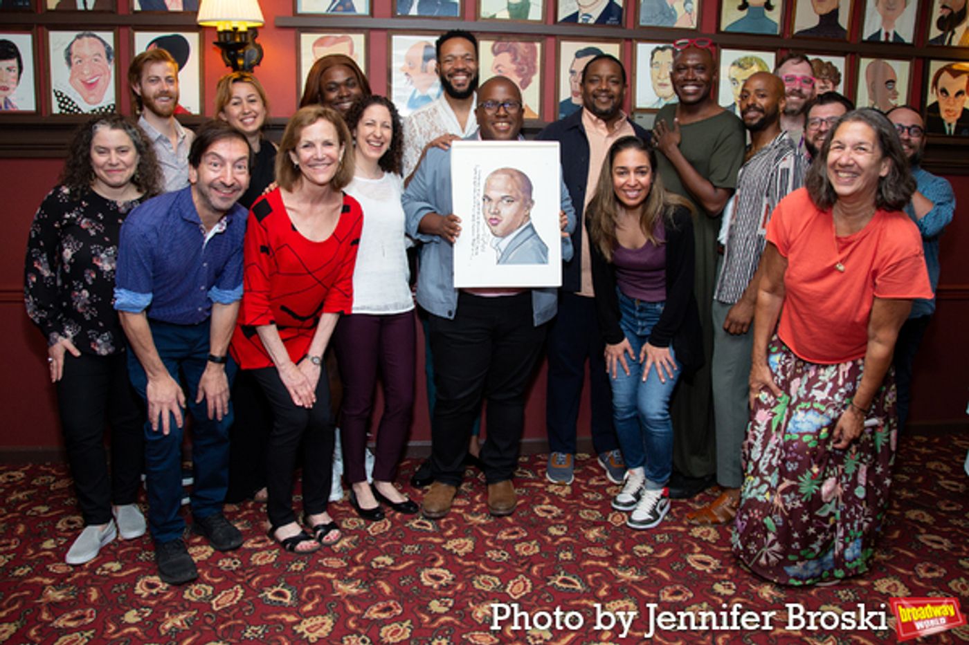 Photos: A STRANGE LOOP Author Michael R. Jackson Celebrates Sardi's Portrait  Image
