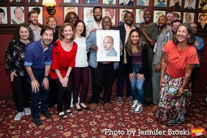 Michael R. Jackson with cast and creative team members of A STRANGE LOOP Photo