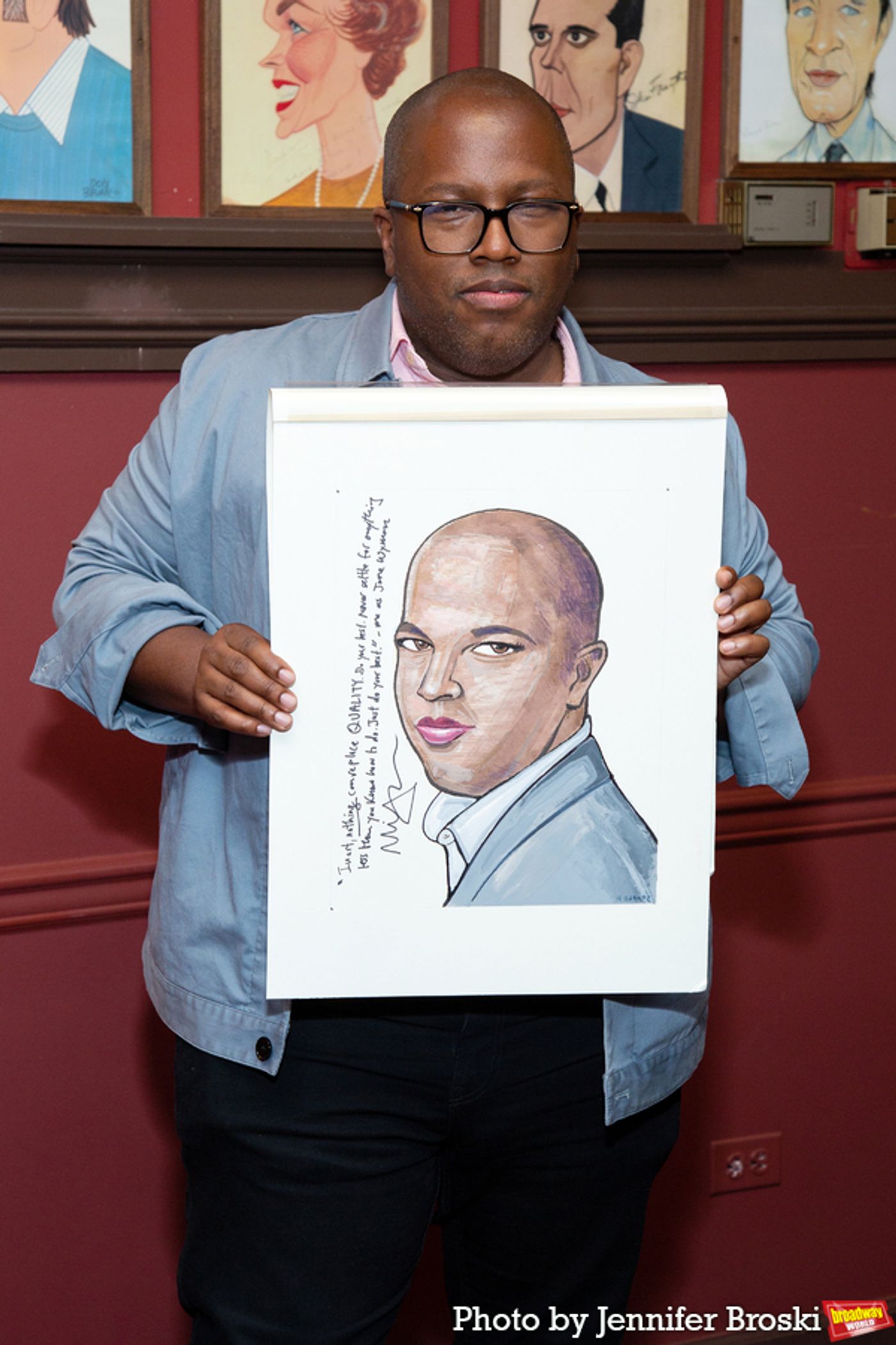Photos: A STRANGE LOOP Author Michael R. Jackson Celebrates Sardi's Portrait  Image