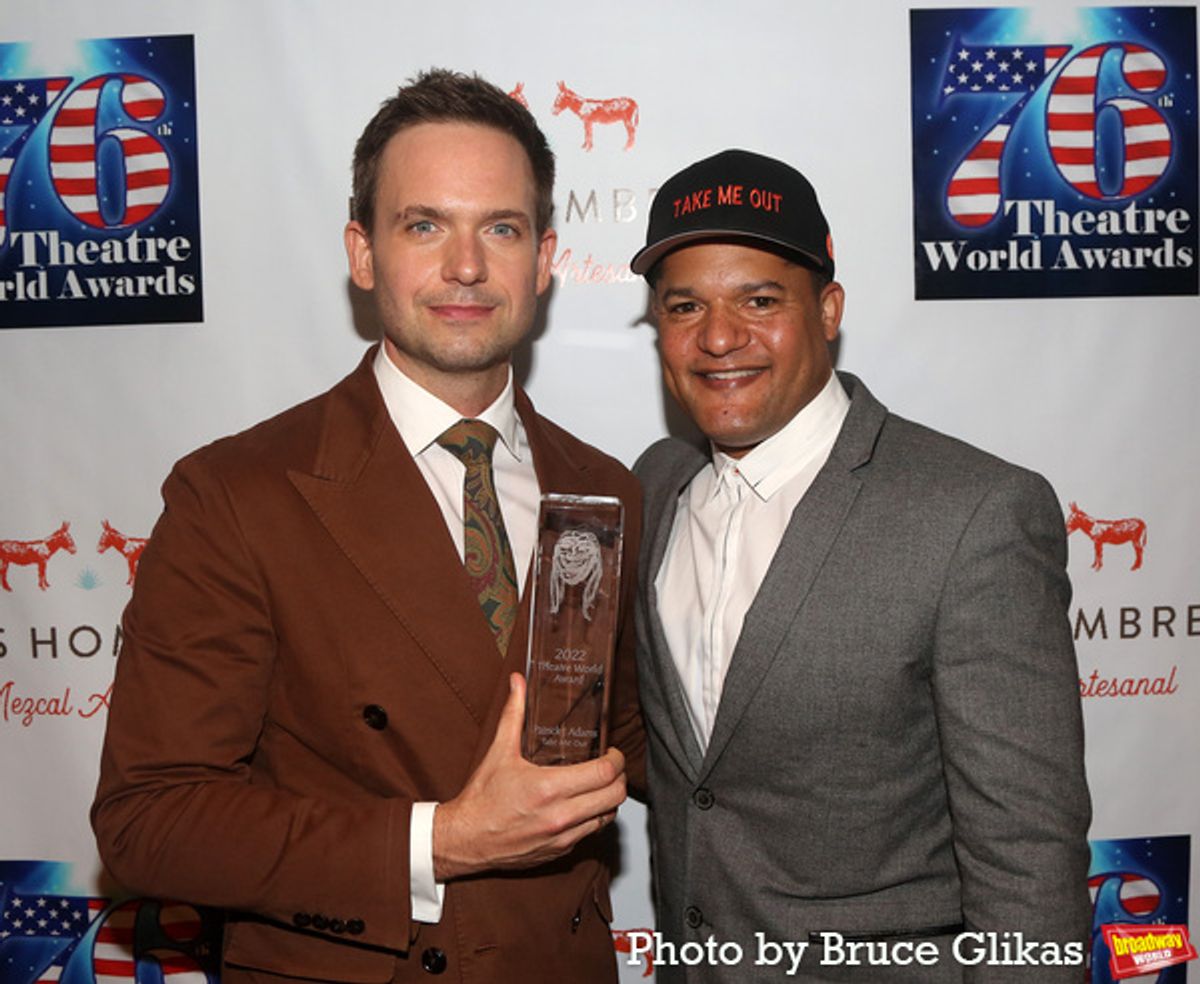 Patrick J. Adams and Brandon J. Dirden  at 