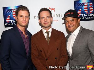 Michael Oberholtzer, Patrick J. Adams and Brandon J. Dirden Photo