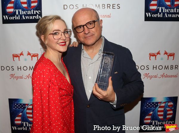 Geneva Carr and Enrico Colantoni Photo