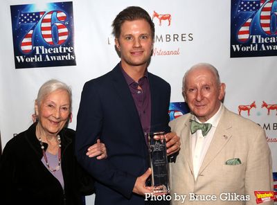 Rosemary Harris, Michael Oberholtzer and Lionel Larner

 Photo