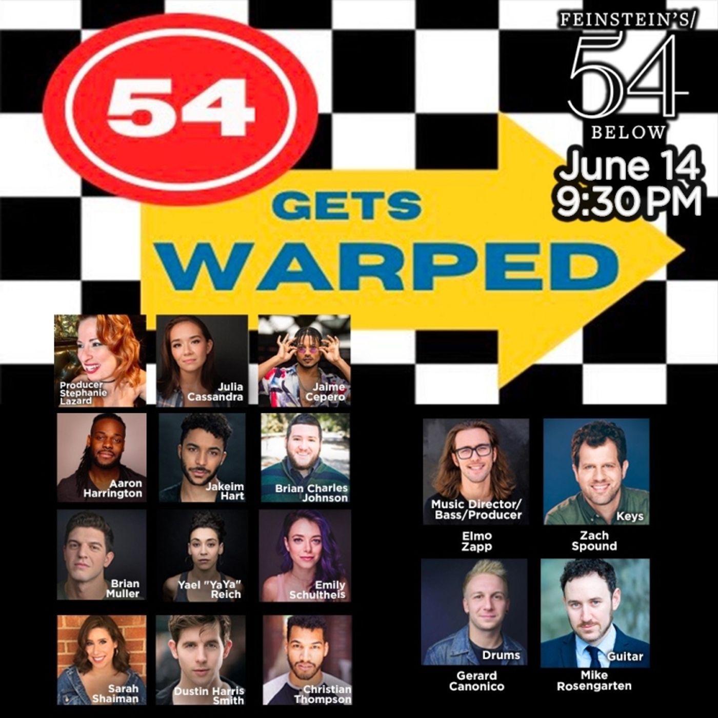 Interview: Stephanie Lazard of 54 GETS WARPED!  CELEBRATING WARPED TOUR at 54 Below  Image