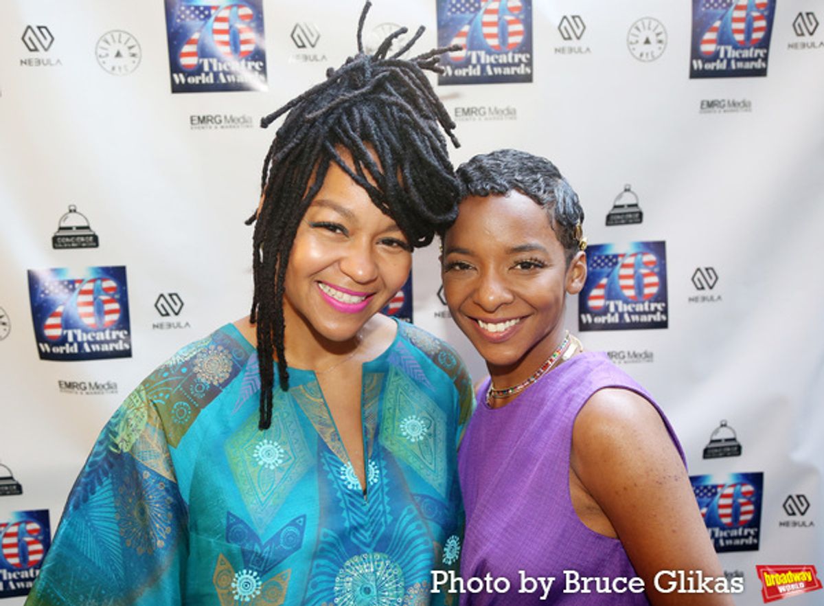 Crystal Dickinson and Kara Young at 