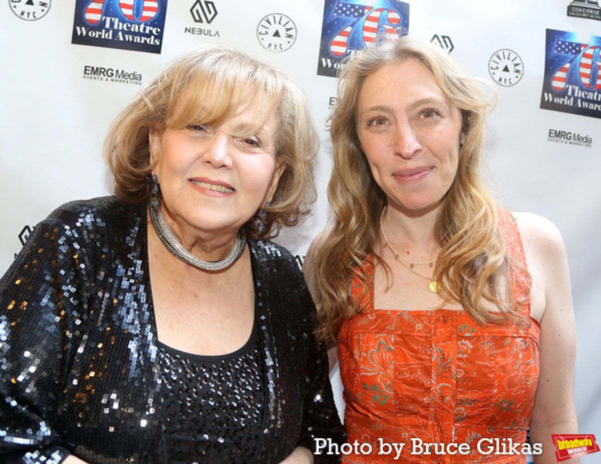 Brenda Vaccaro and Crystal Finn at 