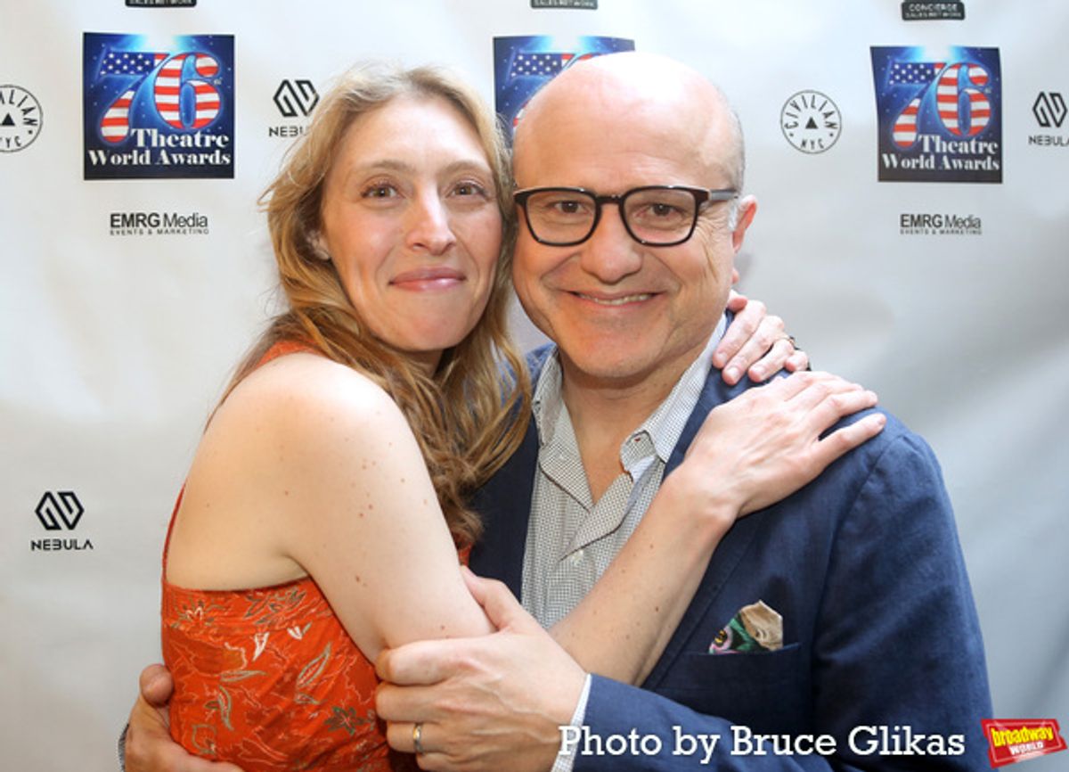 Crystal Finn and Enrico Colantoni at 