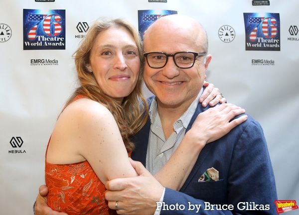 Crystal Finn and Enrico Colantoni Photo