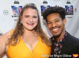 Bonnie Milligan and Justin Cooley @ BroadwayWorld Bonnie Milligan and Justin Cooley Photo