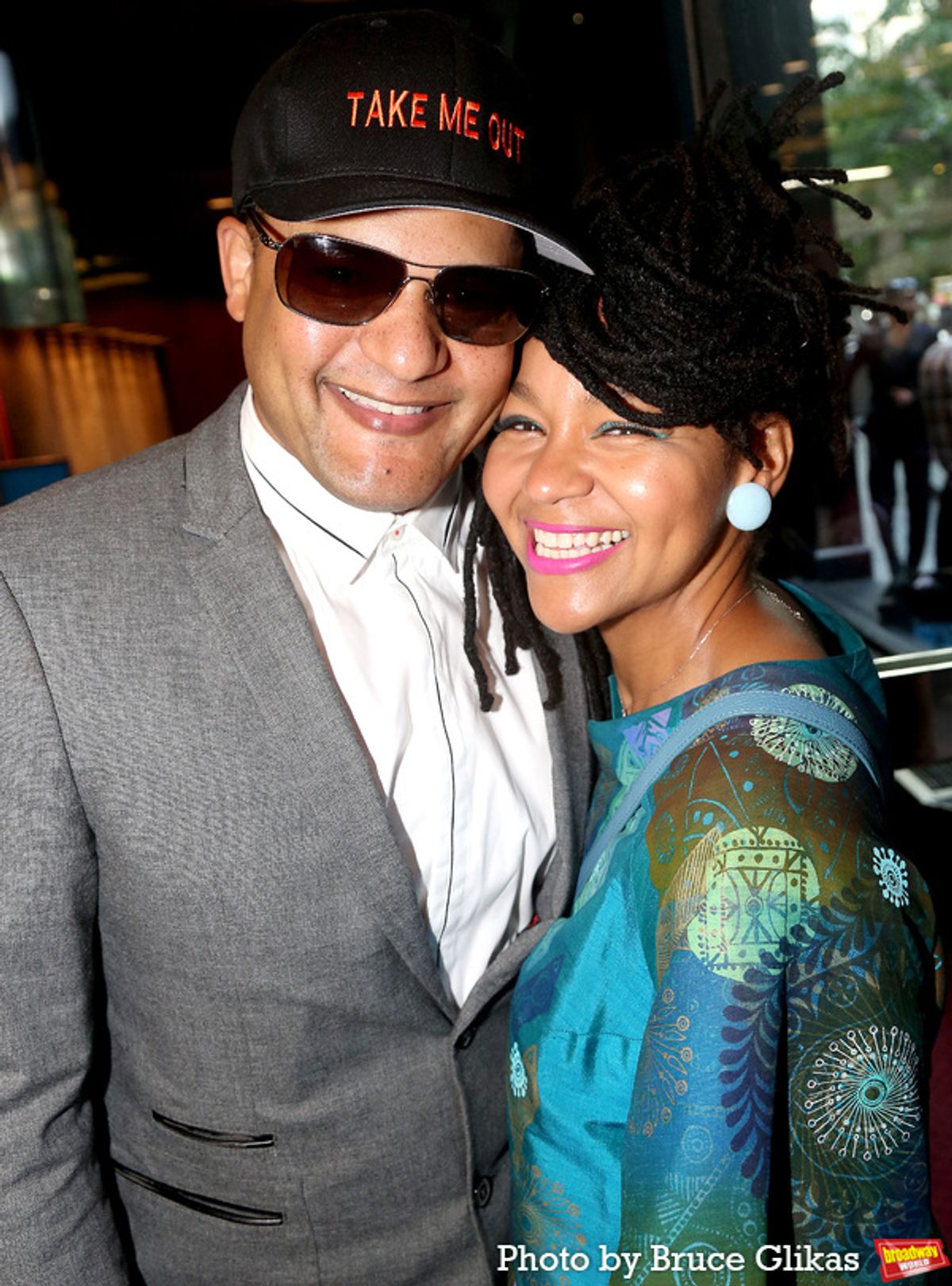 Brandon J. Dirden and Crystal Dickinson at 