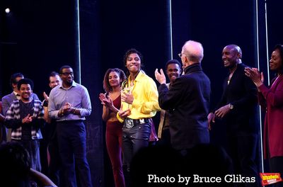 Myles Frost, Joel Grey and the cast Photo