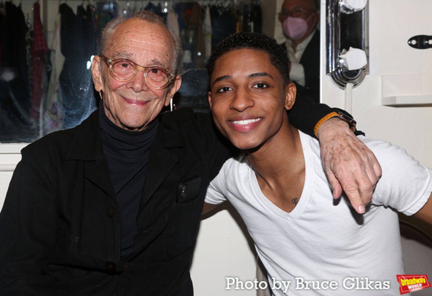 Photos: Joel Grey Presents Myles Frost His Theatre World Award Onstage at MJ THE MUSICAL  Image