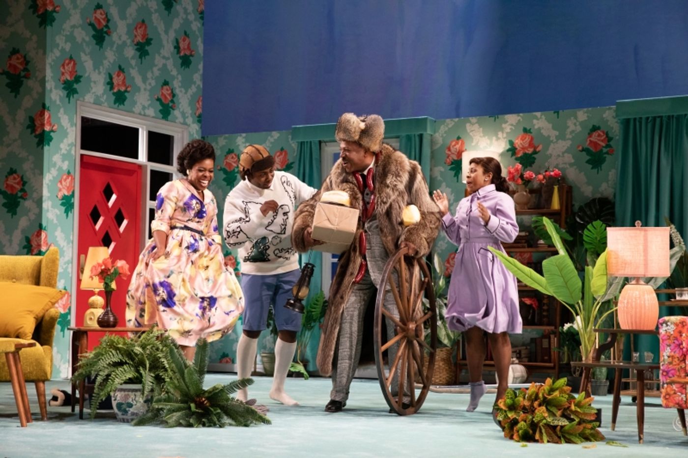 Broadway By Design: Adam Rigg, Montana Levi Blanco, Yi Zhao, and Palmer Hefferan Bring THE SKIN OF OUR TEETH from Page to Stage  Image