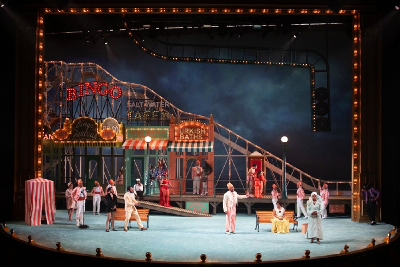 Broadway By Design: Adam Rigg, Montana Levi Blanco, Yi Zhao, and Palmer Hefferan Bring THE SKIN OF OUR TEETH from Page to Stage  Image