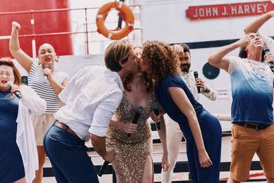 Constantine Rousouli, Marla Mindelle and Alex Ellis Photo