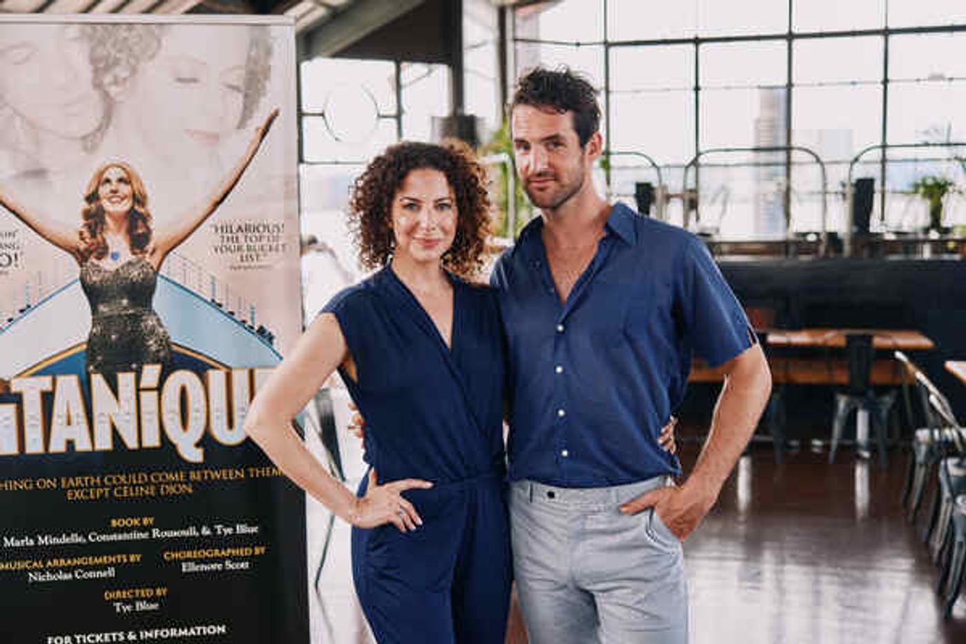 Photos: The Company of TITANIQUE Meets the Press  Image