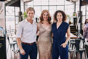 Constantine Rousouli, Marla Mindelle, Alex Ellis Photo