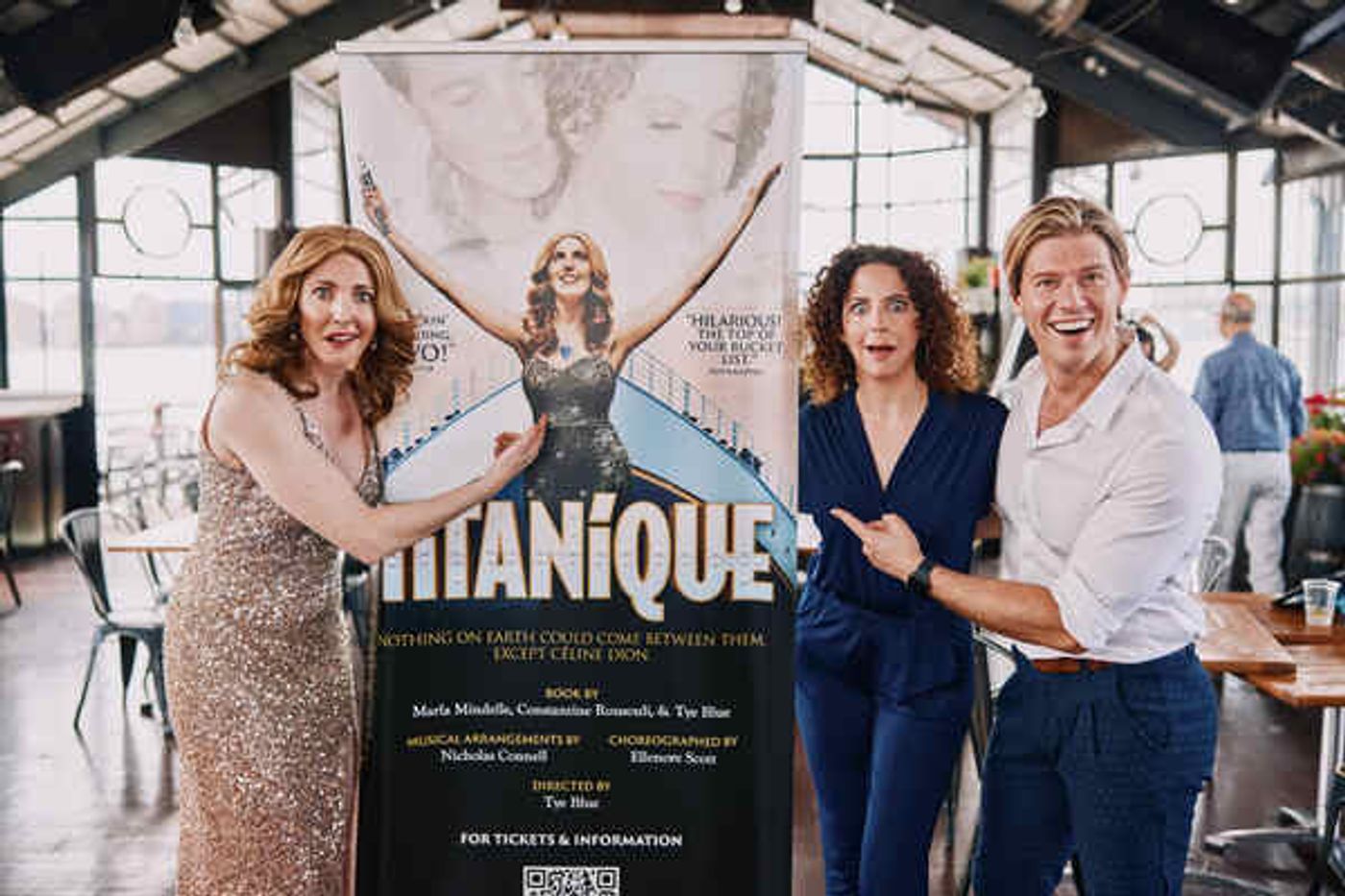 Photos: The Company of TITANIQUE Meets the Press  Image