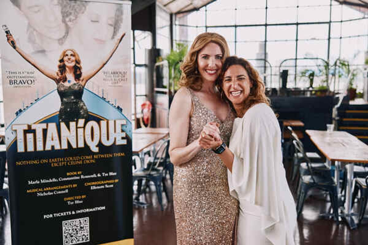 Marla Mindelle and Eva Price at 