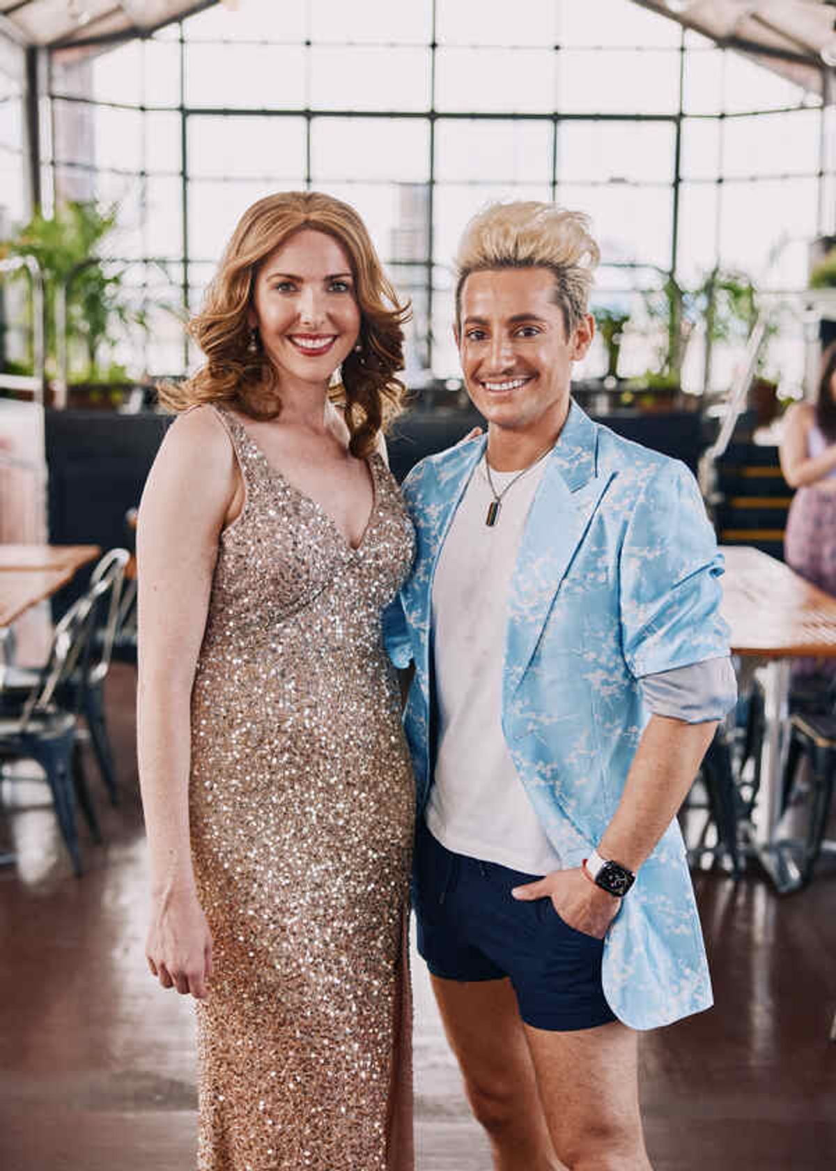 Marla Mindelle and Frankie Grande at 