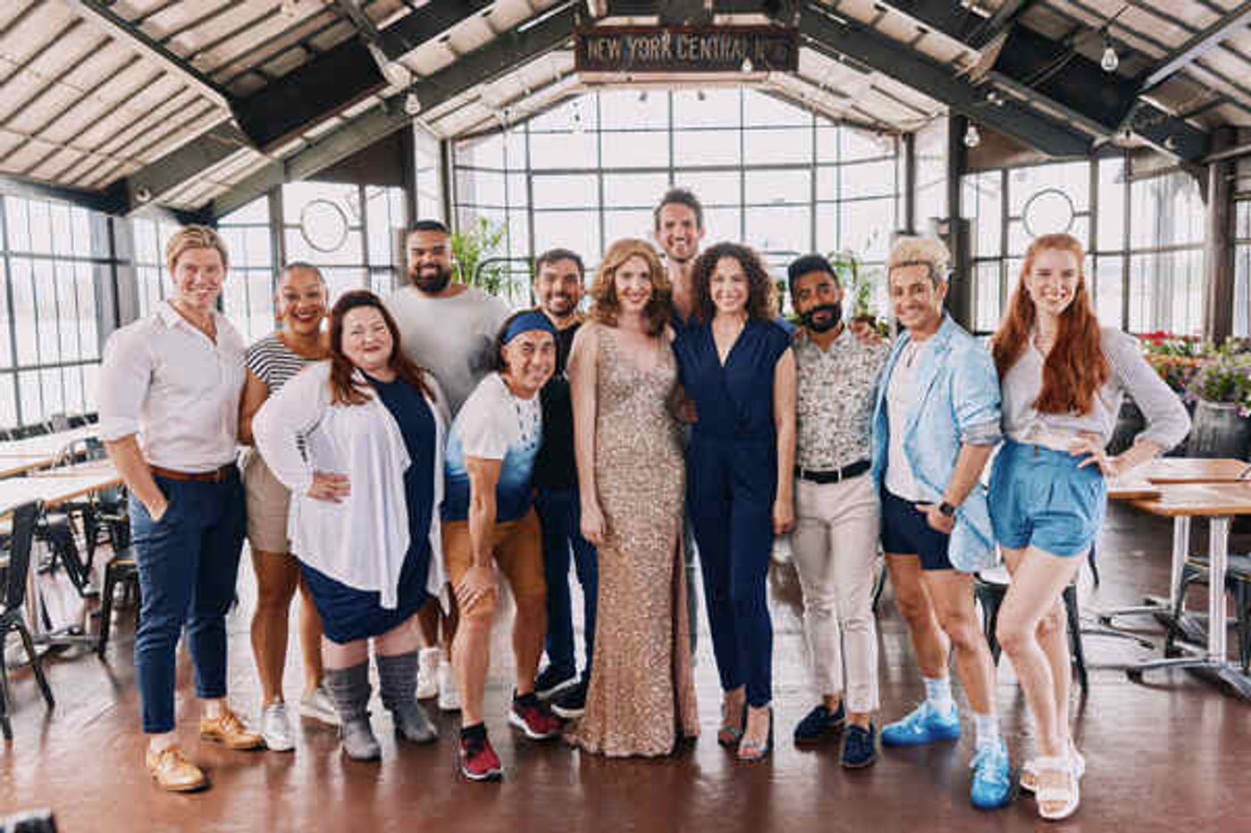 Photos: The Company of TITANIQUE Meets the Press  Image